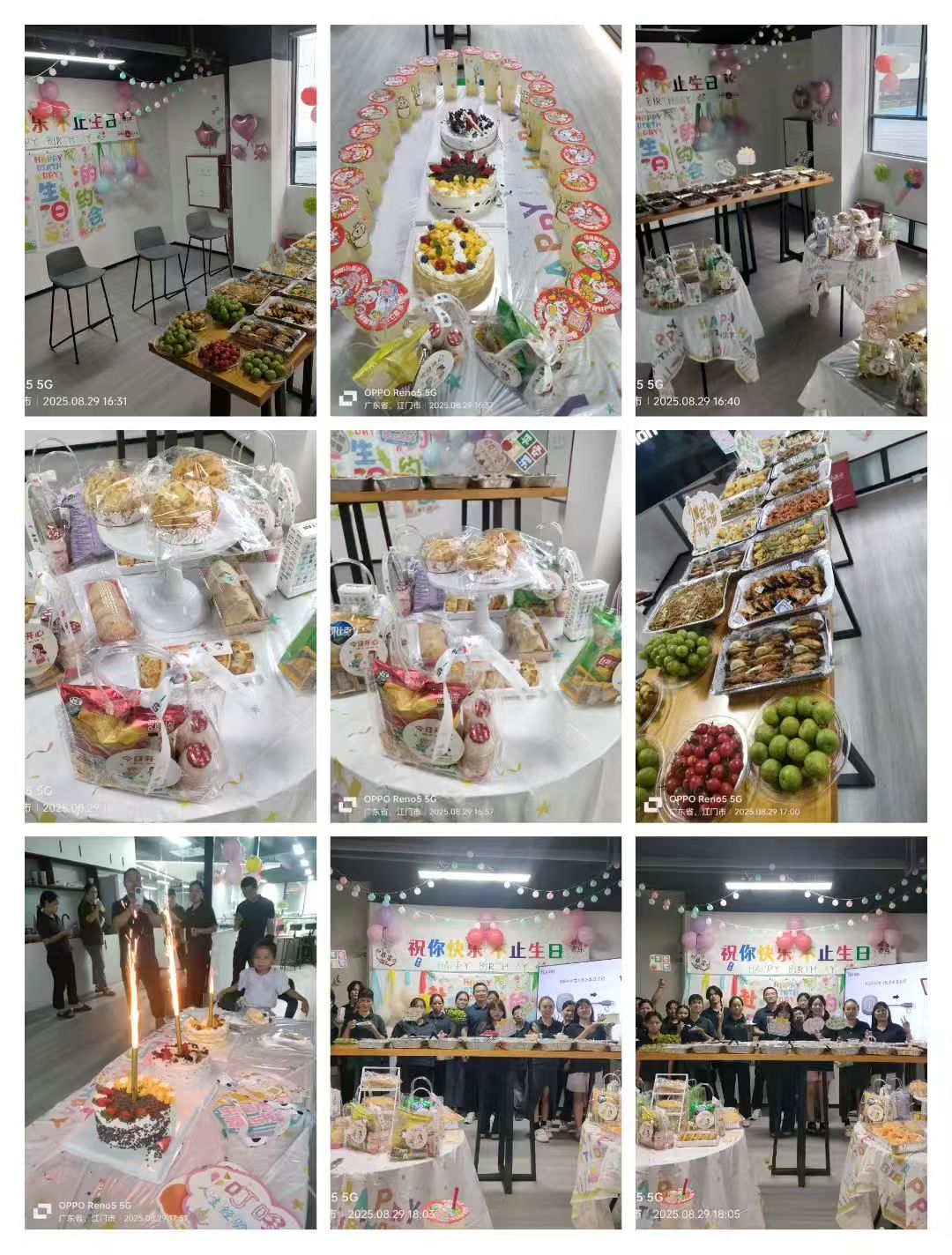 Birthday party in 2025